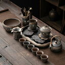 伝統的な手作り 粗陶 焼き物 茶器 セラミック 日本茶 居間用 オフィス用 功夫茶具 セット ギフトにも最適