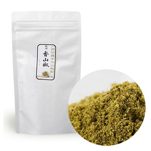 【石臼挽き 山椒粉 100g入り】明治13年創業和歌山県の紀州ブドウ山椒専門店　山本...