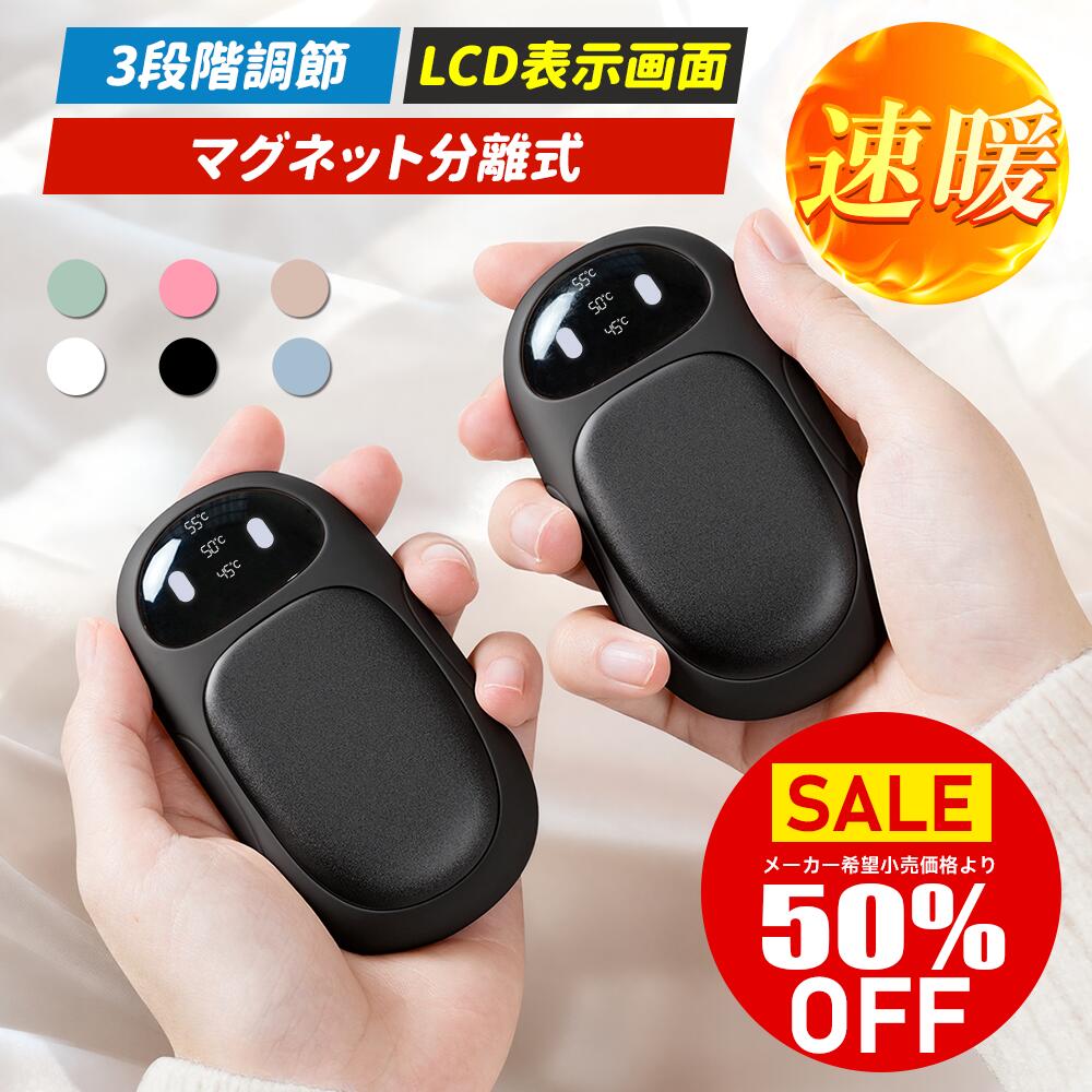【楽天1位＊2個セット】充電式カイロ 電気カイロ 磁気カイロ
