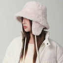耳あて取り外し可能 折りたたみ バケハ 耳あて付きキャップ 防寒 2way帽子 レディース帽子 レディース