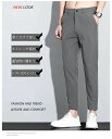 ロングパンツ チノパン 薄手 ストレッチパンツ アイスシルクパンツ スーツパンツ メンズ パンツ