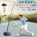 一 持ち運びしやすい 簡単組み立て ラケット セット 初心者 バドミントン練習用 練習器具 セルフトレーニング器具