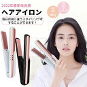 1 2wayスタイル 海外対応 ヘアケア 家電 ヘアアイロン ストレートヘアアイロン 1:59迄】【当日発送】ヘアアイロン
