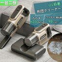 布団クリー 除菌 2in1 ダニ退治 コンパクト 布団用 温風 超吸引 ふとんクリーナー ダニ対策 一人暮らし 吸引力 クリーナー(2)