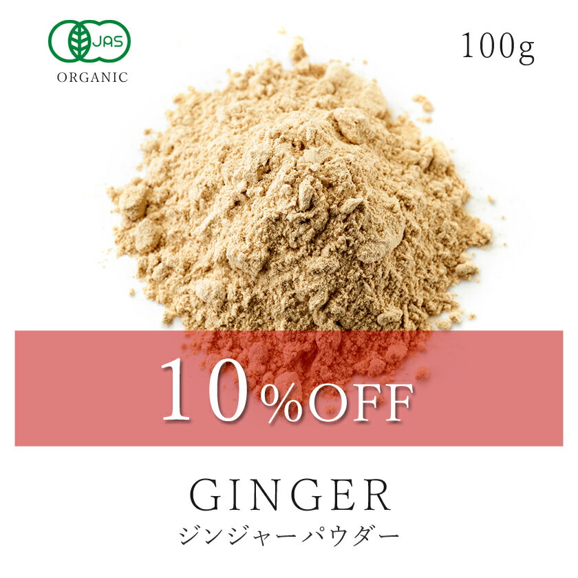 【10%OFF】生姜パウダー 100g ジンジャ