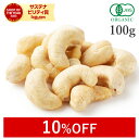 【10%OFF】 カシューナッツ 生 100g オーガニック 無添加 (無塩 酸化防止剤不使用 甘味料不使用 香料不使用 防腐剤不使用 着色料不使用 無漂白 ノンオイル) 有機JAS 最高級 生カシューナッツ大粒 おつまみ おやつ ヴィーガン 非常食 保存食 防災食 避難食 送料無料