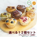 グルテンフリー ヴィーガン お選びください!「 米粉マフィンお得6種類12個(各2個)セット」 福岡産米粉100% 小麦粉 卵 乳製品 動物性食品不使用 白砂糖...