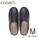 【どれでも2足で送料無料※ルームズ スリッパ】room’s ルームズ スリッパ ルームシューズ Mサイズ 22.5-24.5cm Navy ネイビー 紺 フロンティア FRONTIER FR-0001-M-NV rooms