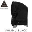 【最大5％クーポン配布中】ベルウッドメイド BELLWOODMADE MFG CO. ベルフード BELLHOOD フードウォーマー サイズ フリー ソリッド ブラック SOLID BLACK BWHWSLD1202 【あす楽/土日祝対象外】