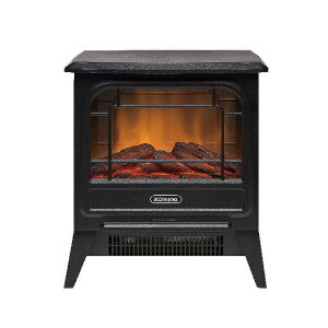 【2019初売りクーポン配布 1/7 1:59迄】MCS12J DIMPLEX ディンプレックス 電気暖炉 Opti-flame Micro Stove オプティフレームマイクロストーブ 小型 ファンヒーター ブラック 黒 MCS12J(B) 【沖縄・離島等は販売不可】