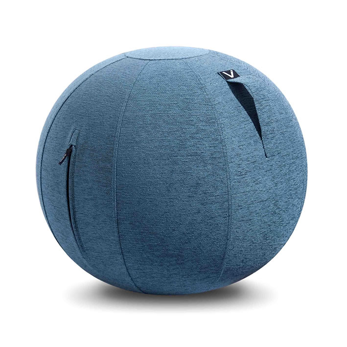 Vivora ビボラ バランスボール シーティングボール ルーノ シェニール ブルー 0800 テレワーク 在宅勤務 リモートワーク オンライン授業 おうち時間 【あす楽/土日祝対象外】通販格安セール情報 楽天 通販