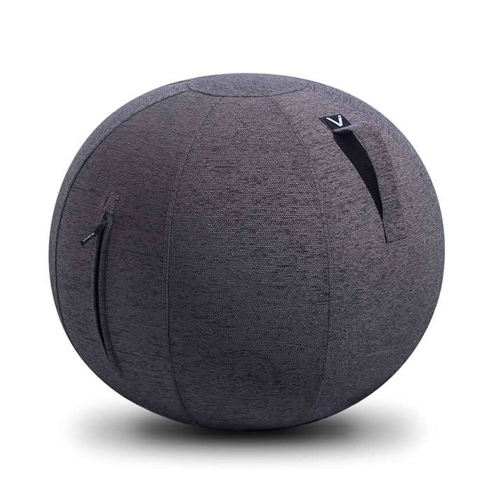バランスボール テレワーク 椅子 ルーノ オフィス vivora ビボラ シーティングボール シェニール チャコールグレー おしゃれ インテリア 在宅勤務 リモートワーク オンライン授業 おうち時間 0801 【あす楽/土日祝対象外】通販格安セール情報 楽天 通販