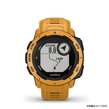 【5年延長保証購入可能】 GARMIN ガーミン インスティンクト Instinct Sunburst サンバースト MIL-STD-810準拠 GPS 腕時計 耐熱 耐衝撃 耐水 アウトドアウォッチ スマートウォッチ 010-02064-42 日本語モデル 正規品 【あす楽/土日祝対象外】