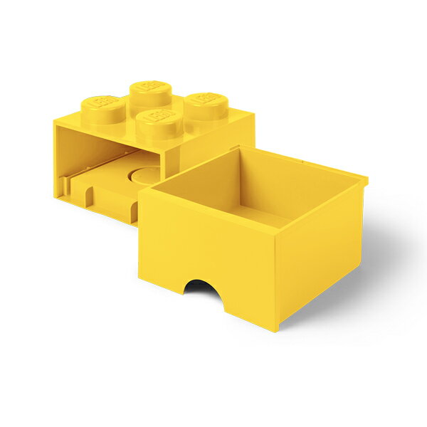 LEGO レゴ レゴブリック ドロワー4 ブライトイエロー 引き出し 子ども レゴブロック 収納 おもちゃ箱 5711938029432 40051732 【国内代理店正規品】 3