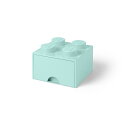 LEGO レゴ レゴブリック ドロワー4 アクアライトブルー 引き出し 子ども レゴブロック 収納 おもちゃ箱 5711938029890 40051742 【国内代理店正規品】 2