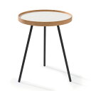 TEORI テオリ EN TRAY TABLE エントレイテーブル サイドテーブル カフェテーブル ミニテーブル コーヒーテーブル TW-ETT バンブー 丸