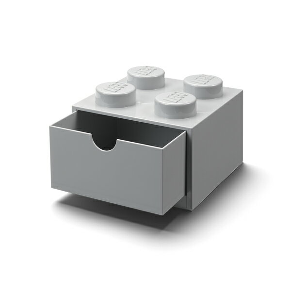 【9/1開始！クーポン配布中】LEGO レゴ デスクドロワー4 グレー 引き出し 収納 小物入れ 卓上 机上 入学祝い オフィス 会社 誕生日 40201740 5711938032005 【あす楽/土日祝対象外】