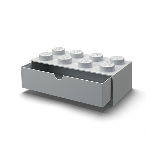 LEGO レゴ デスクドロワー8 グレー 引き出し 収納 小物入れ 卓上 机上 入学祝い オフィス 会社 誕生日 40211740 5711938032050