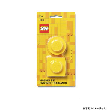 【クーポン配布中】【3980円以上購入で送料無料】LEGO レゴ マグネットセット ラウンド スクエア イエロー 黄色 40101732 冷蔵庫 メモ 貼る 磁石 ※製品の仕様上重い物ははさめません 5711938033101 【あす楽/土日祝対象外】