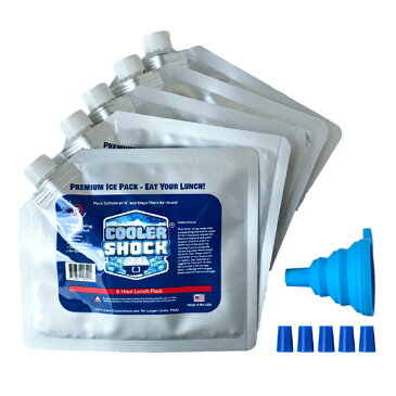 COOLER SHOCK クーラーショック Cooler Shock Small 5pcs セット 保冷剤 保冷 アウトドア 5個セット Sサイズ 繰り返し使用可能 省スペース 長持ち 0854850006251 【あす楽/土日祝対象外】