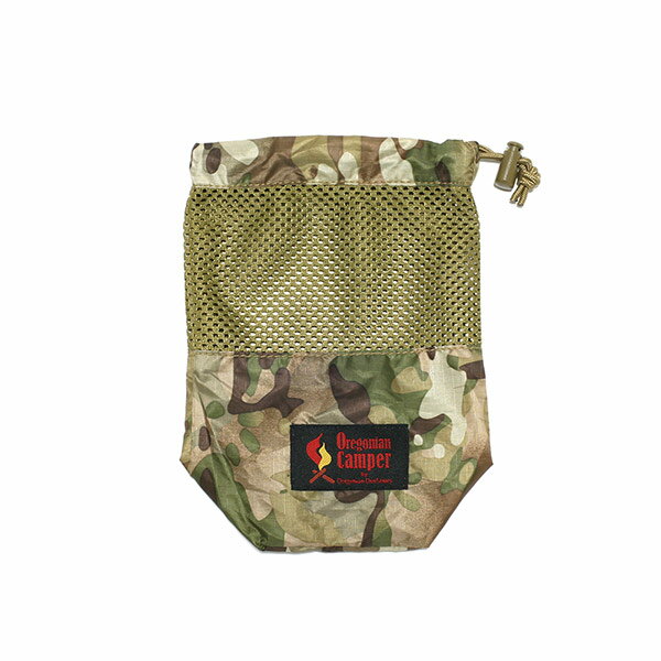 Oregonian Camper(オレゴニアンキャンパー) メスティンポーチ S 11x24x8cm コヨーテ マルチカモ MESSTIN POUCH S CAMO / COYOTE OCB-808 4562113243843