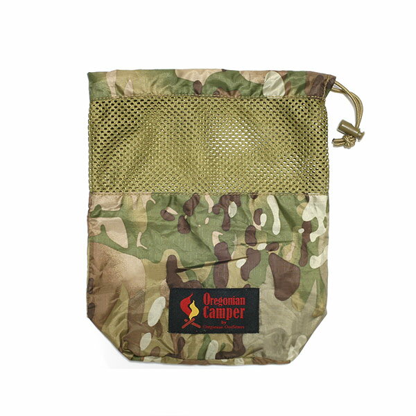 Oregonian Camper(オレゴニアンキャンパー) メスティンポーチ L 縦14x横25xマチ9cm マルチカモ コヨーテ MESSTIN POUCH L CAMO / COYOTE OCB-809 4562113243867