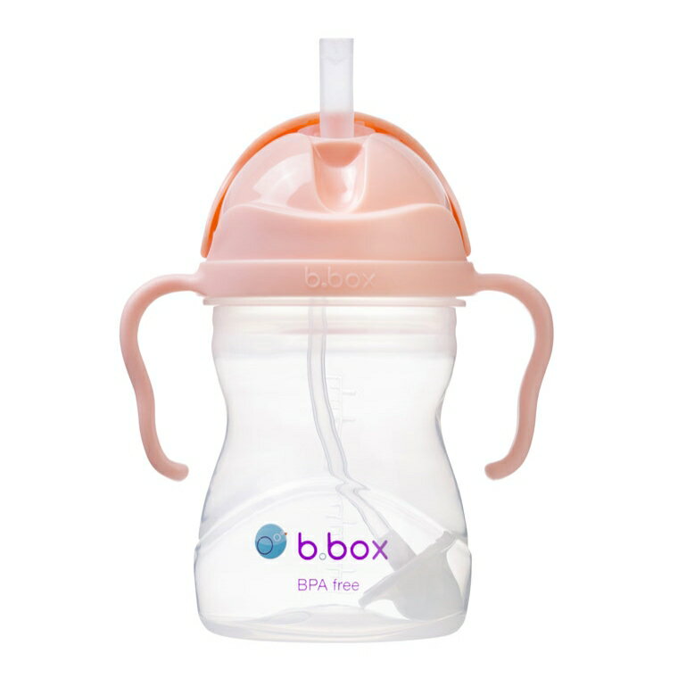 b.box ビーボックス Sippy cup シッピーカップ tutti frutti トゥッティフルッティ ジェラートカラー ピンク ストローマグ ベビーマグ 赤ちゃん 子供 キッズ ベビー 取っ手 ハンドル付き 男の子 女の子 トレーニング コップ ボトル 521 521-3V4 3