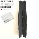 RESTFOLK オーバーパンツ SILK＆WOOL フルレングス ダークグレー レギンス スパッツ DG 161149DG レストフォーク shesay SHISEI 志成販売