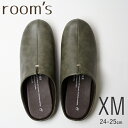 ルームズ KH-XM room’s カーキ XM 24-25cm スリッパ ルームシューズ 室内履き 部屋履き FR0005-XM-KH フロンティア