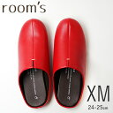 【どれでも2足で送料無料※ルームズ スリッパ】ルームズ RE-XM room’s レッド XM 24−25cm スリッパ ルームシューズ 室内履き ...