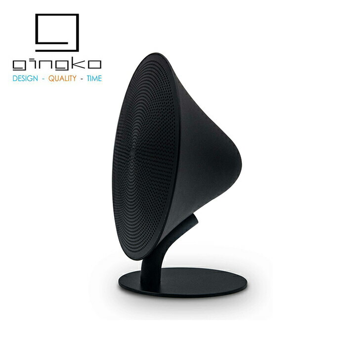 GINGKO ギンコー ミニハロワン Bluetooth スピーカー ブラック G007BK GNK110003