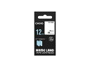 【6/1開始!最大2000円クーポン】純正 ネームランド テープ 12mm 白に黒文字 XR-12WE CASIO カシオ