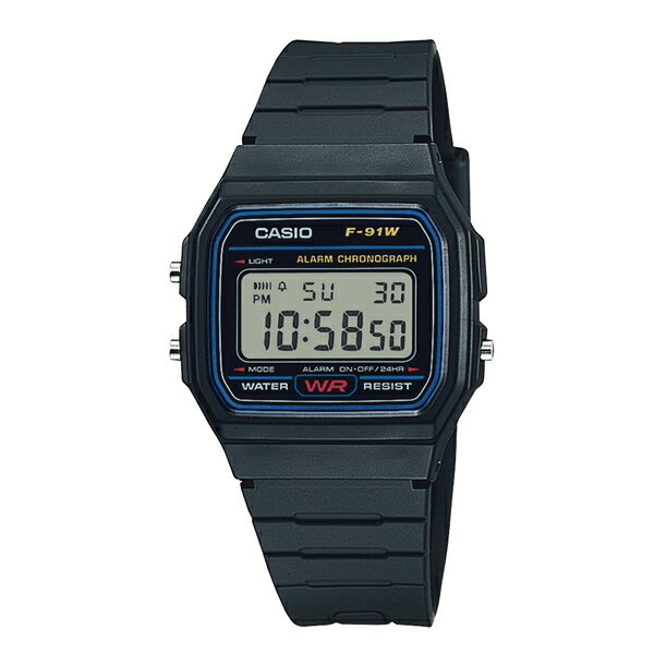 乐天商城 - CASIO WATCH COLLECTION STANDARD F-91W-1JH CASIO カシオ 腕時計 スタンダード