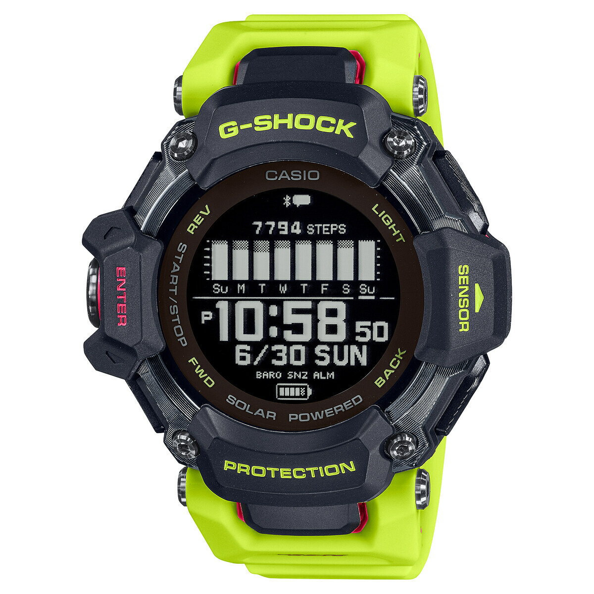 楽天雑貨・Outdoor サンテクダイレクト【最大2000円クーポン配布中】G-SHOCK G-SQUAD 心拍計 GPS機能搭載 GBD-H2000-1A9JR CASIO カシオ