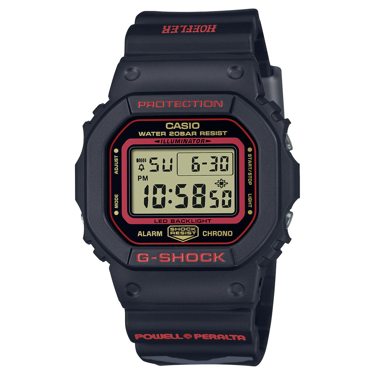 G-SHOCK KELVIN HOEFLER x POWELL PERALTA コラボレーションモデル DW-5600KH-1JR CASIO カシオ