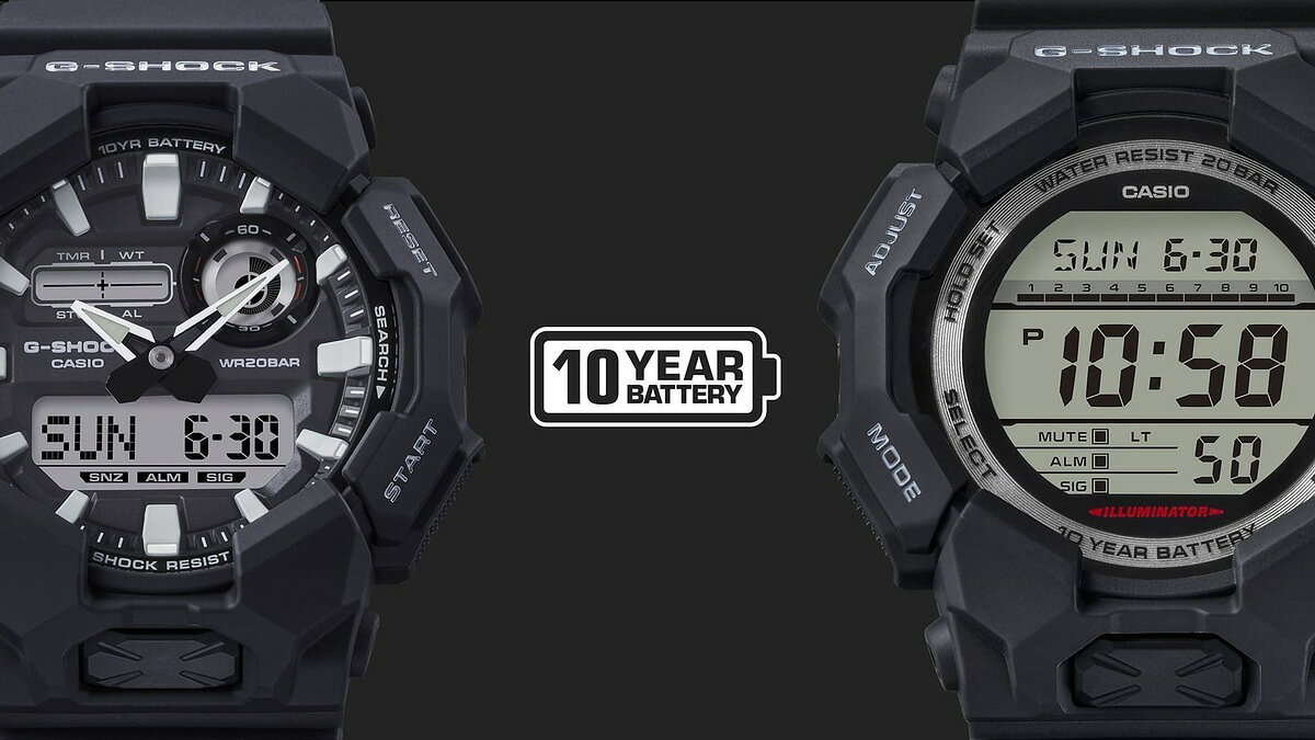 サンテクダイレクト 楽天市場店のG-SHOCK 10YEAR BATTERY series GA-010-5AJF CASIO カシオ｜アングル3