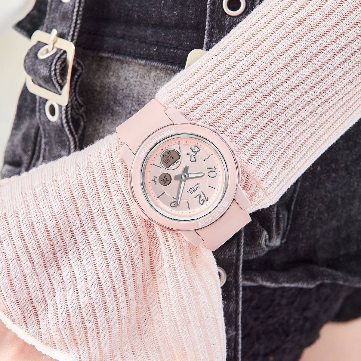 雑貨・Outdoor サンテクダイレクトのBABY-G リボンデザイン BGA-290RA-4AJF CASIO カシオ｜アングル2