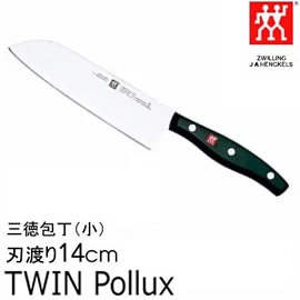 【最大1200円クーポン配布】ツヴィリング J.A. ヘンケルス（ZWILLING J.A. HENCKELS） TwinPollux ツインポルックス 三徳包丁 小 刃渡り14cm 30747-140|包丁 キッチングッズ 便利 キッチン用品 おしゃれ 母の日ギフト 【あす楽/土日祝対象外】