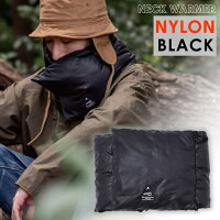 BELLWOODMADE MFG CO.(ベルウッドメイド) NECK WARMER NYLON BLACK 4571396708437