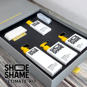 【先着クーポン配布中】SHOESHAME シューシェイム Ultimate kit アルティメットキット スニーカーお手入れフルセット スニーカーケア用品 シューケア用品 ブラシ 防水スプレー 201820 【正規品】【あす楽/土日祝対象外】