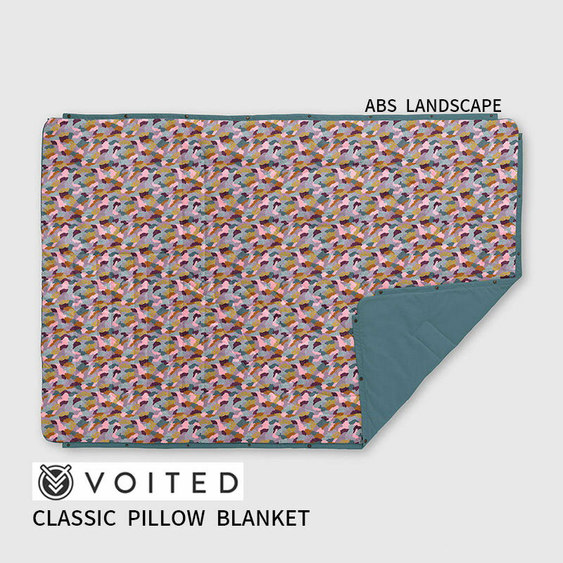 Classic Pillow Blanket ABS Landscape アウトドア キャンプ 車中泊 おしゃれ ブランケット ひざ掛け 6971681694328 VOITED ボイテッド