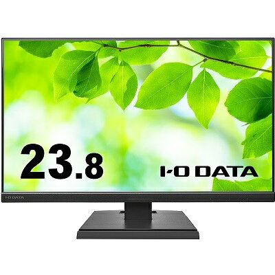 3辺フレームレス＆広視野角ADSパネル 23.8型ワイド液晶ディスプレイ ブラック LCD-A241DB I-O DATA アイ・オー・データ