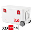 タフトランク S4300 BL レッド TOUGH TRUNK S 43L クーラーボックス 3356018 DAIWA ダイワ グローブライド 大型 保冷 フ...