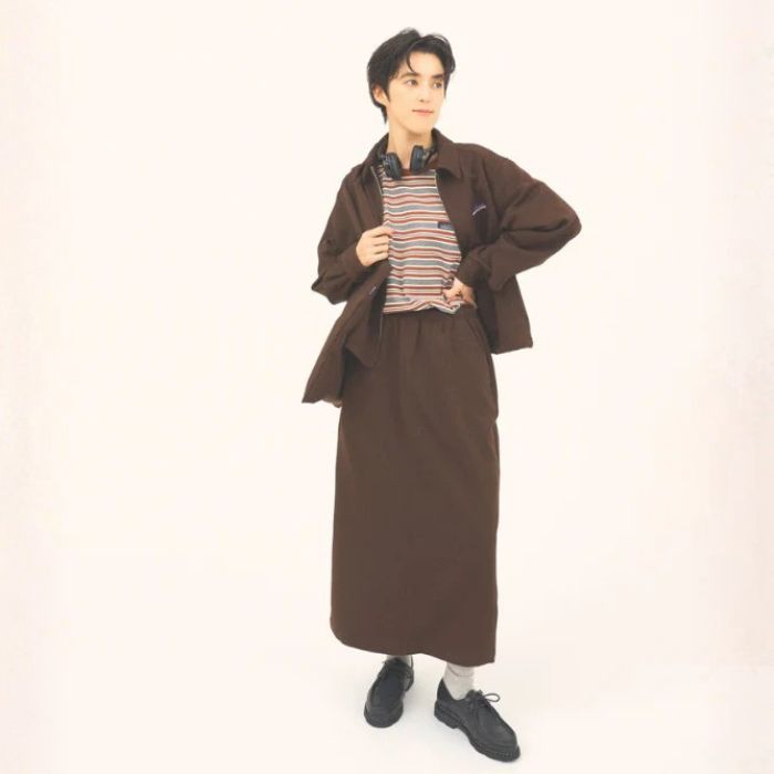 THOUSANDMILE WOOL LIKE ZIP BLOUSON ＆ SK ＆ BAG SET UP サウザンド マイル ウール ライク ジップ ブ..