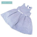 JANIE AND JACK ジェニー アンド ジャック ワンピース パニエ ストライプ アンダースコート付 キッズ ガールズ 女の子 アウトレット ネイビー ...