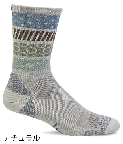 【送料無料】 着圧ソックス Sockwell [ソックウェル：レディース]【SW113W】 RHYTHM アウトドアソックス Made in USA アルパカ入り メリノウールソックス 〔アウトドア〕