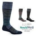 【送料無料】Sockwell [ソックウェル：メンズ] 着圧 加圧 むくみ 速乾 吸汗防臭 暖かい ウール素材 防寒 セルフケア メリノウール ソックス 【DIGI SPACE-DYE】2023aw