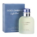 ドルチェアンドガッバーナ DOLCE&GABBANA 香水 75ml ライトブルー プールオム オードトワレ メンズ ドルチェ＆ガッバーナ DOLCE&GABBANA ドルガバ