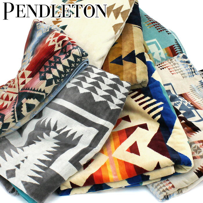 yhg PENDLETON ^IuPbg Xp^I XB233 Oversized Jacquard Towels 101~177cm VRf Rbg100 100 tFX r[` AEghA ^IPbg oX^I Ђ| v16