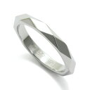 ブランド結婚指輪（マリッジリング） ブシュロン BOUCHERON 指輪 ファセット リング JAL00014 プラチナ マリッジリング